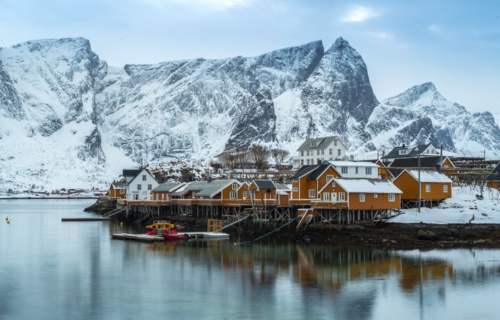 Sakrisoy, Lofoten, March 2018